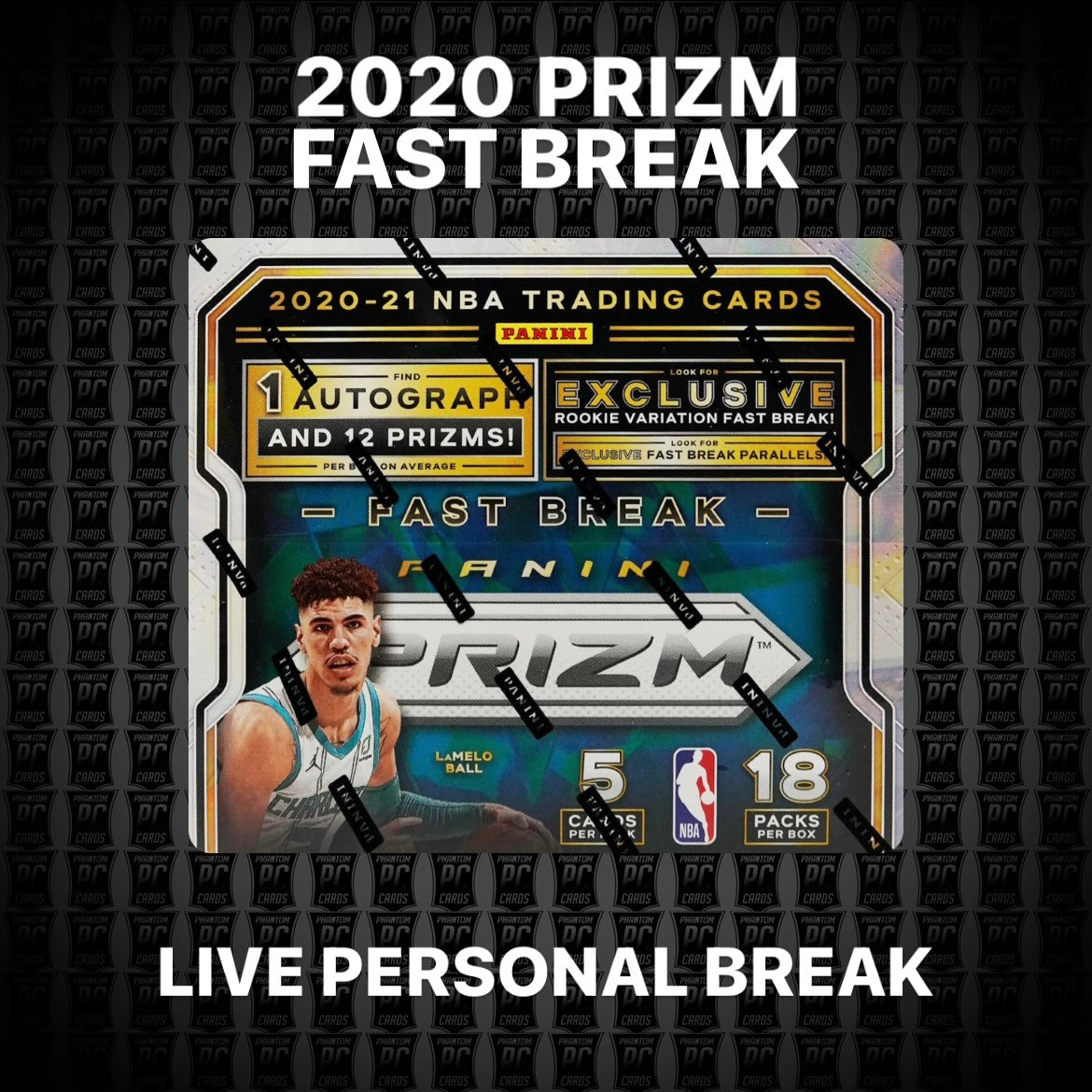 2020/21 Prizm Basketball Fast Break Box – PHANTOM