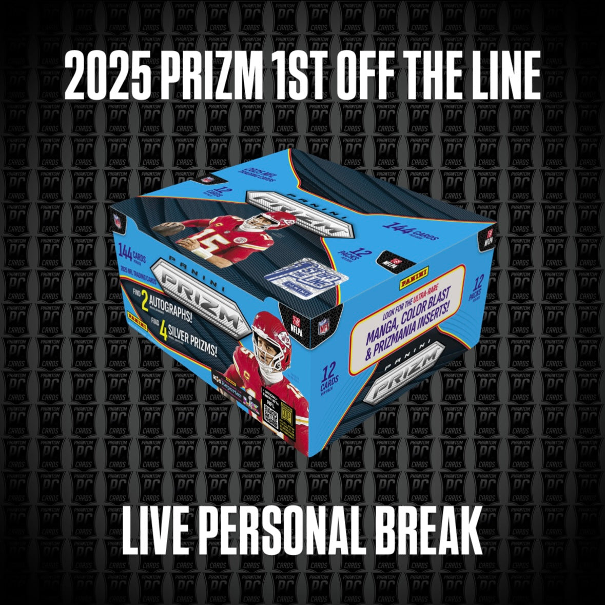 2025 Panini Prizm Football FOTL 1st off the Line Box