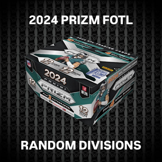 2024 Prizm Football FOTL 1st off the Line Box Break -- RANDOM DIVISIONS (Sunday 12/22/24)