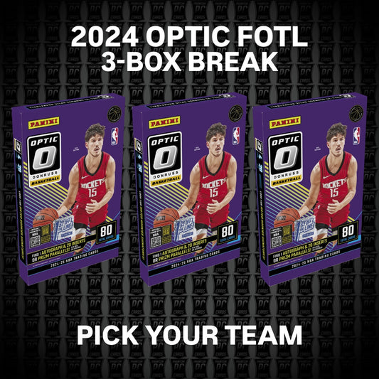 3-BOX 2024 Optic FOTL 1st off the Line Basketball Break - Pick Your Team (Sunday 8/24/24)