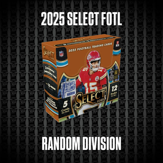 2025 Select Football FOTL 1st off the Line Box Break - Random Division or 4 Random Teams (Tuesday Release!)