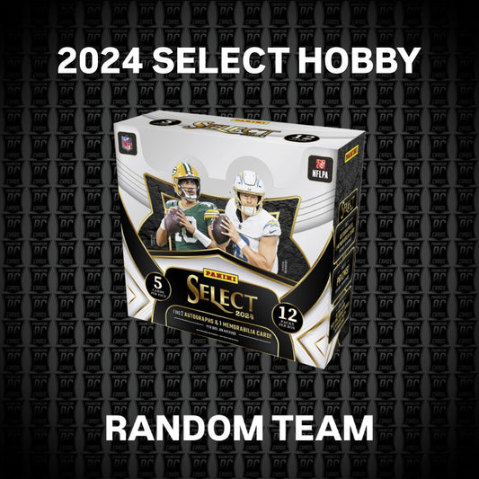2024 Select Football HOBBY Box Break - RANDOM TEAM (Sunday 6/8/25)