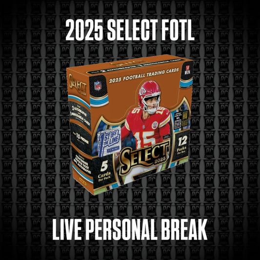 2025 Select Football FOTL 1st off the Line Box