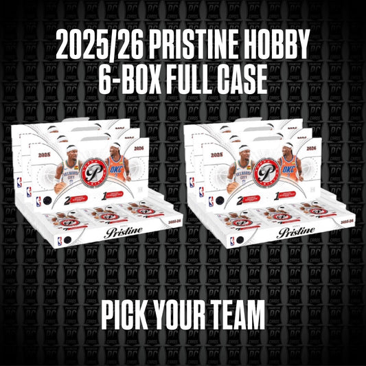 *NEW* 6-Box CASE 2025 Topps Pristine Hobby Basketball Break - Pick Your Team (Sunday 9/27/26)