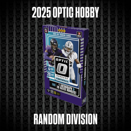 2025 Optic Football HOBBY Box Break - Random Division or 4 Random Teams (Sunday 2/1/26)
