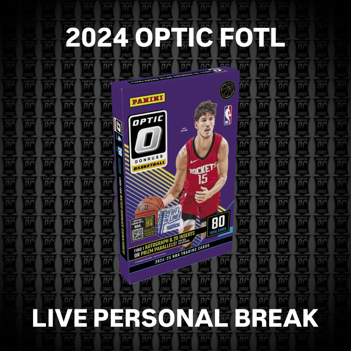 2024 Optic Basketball FOTL 1st off the Line Hobby Box