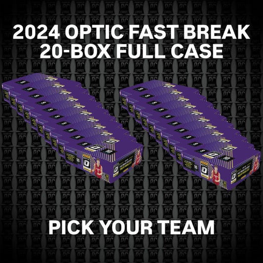 20-BOX FULL CASE 2024 OPTIC FAST BREAK Basketball - Pick Your Team (Sunday 10/19/25)