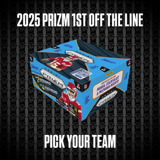 2025 Prizm FOTL 1st off the Line Football Break - Pick Your Team (Friday 4/17/26)