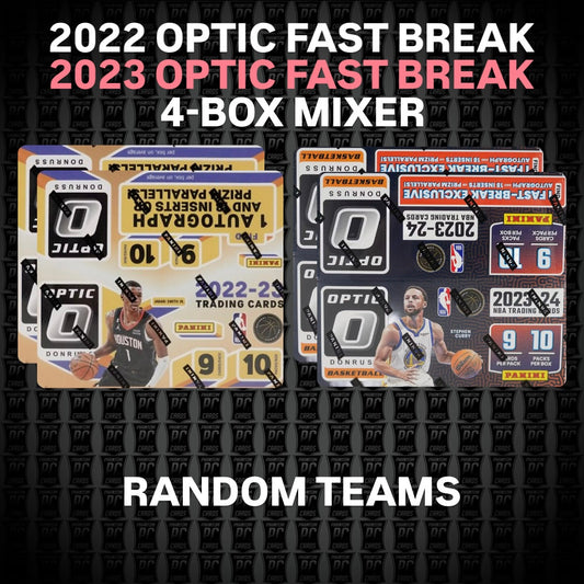 4-BOX 2022 & 2023 Optic Basketball FAST BREAK Break - RANDOM TEAMS (Thursday 11/7/24)