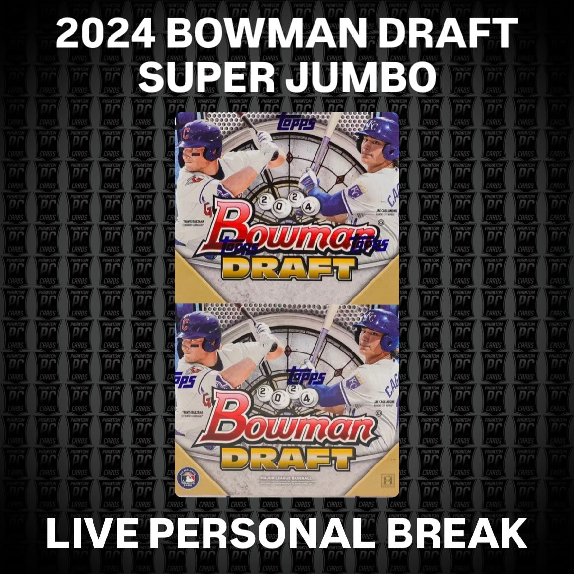 2024 Bowman Draft Baseball SUPER JUMBO Hobby Box