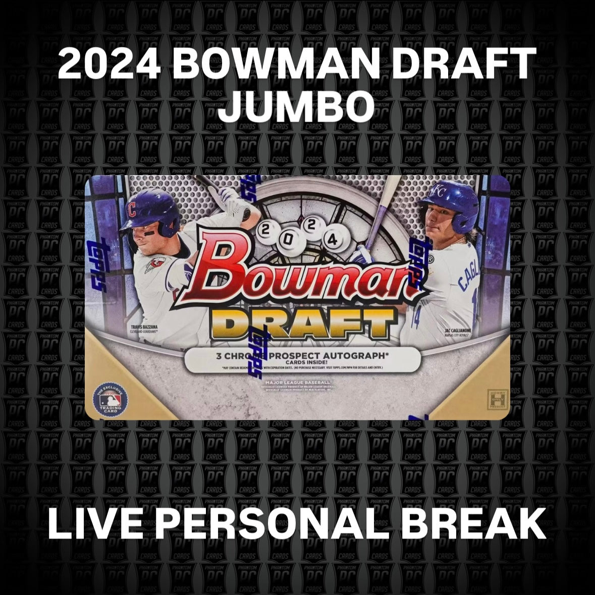 2024 Bowman Draft Baseball JUMBO Hobby Box