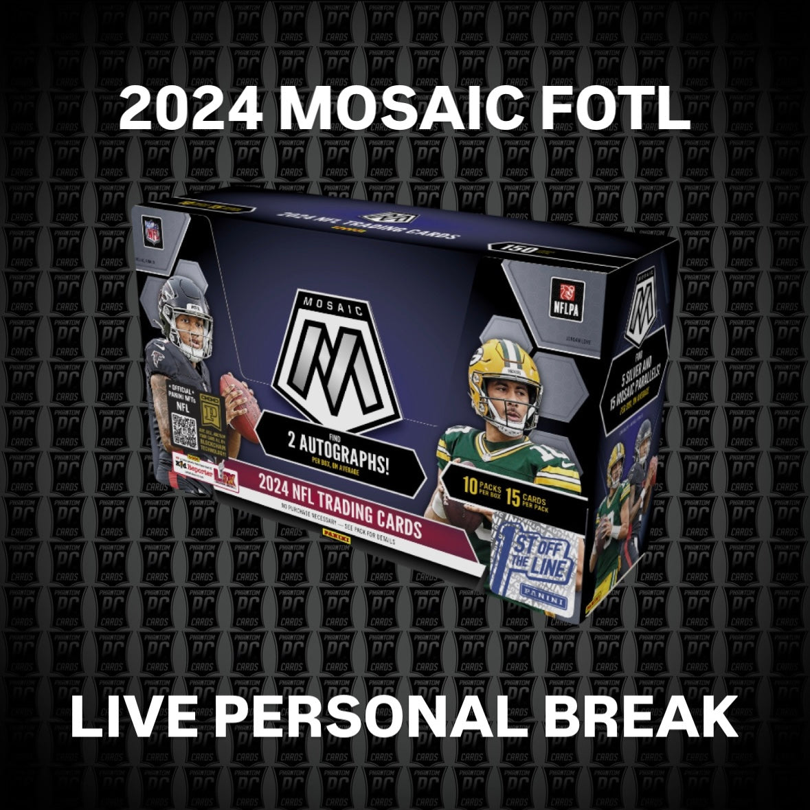 2024 Panini Mosaic Football FOTL 1st off the Line Box