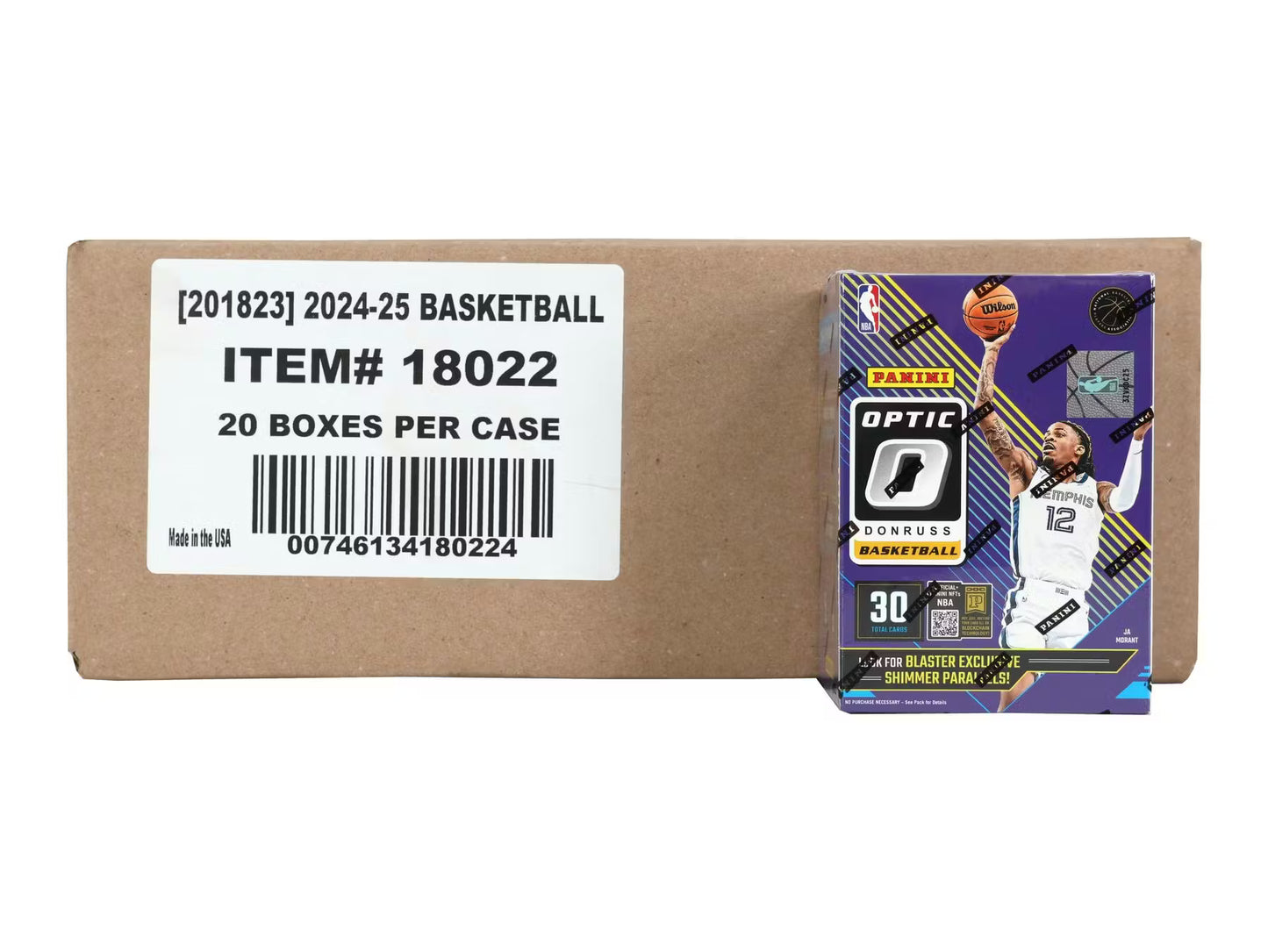 2024 Donruss Optic Basketball Blaster Case (20 Boxes)