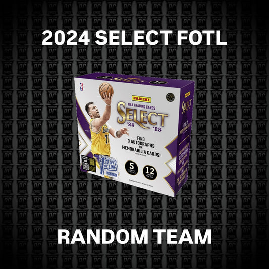 **DISCOUNT FOR 5** 2024 Select FOTL 1st off the Line Basketball Break - Random Team (Sunday 6/22/25)