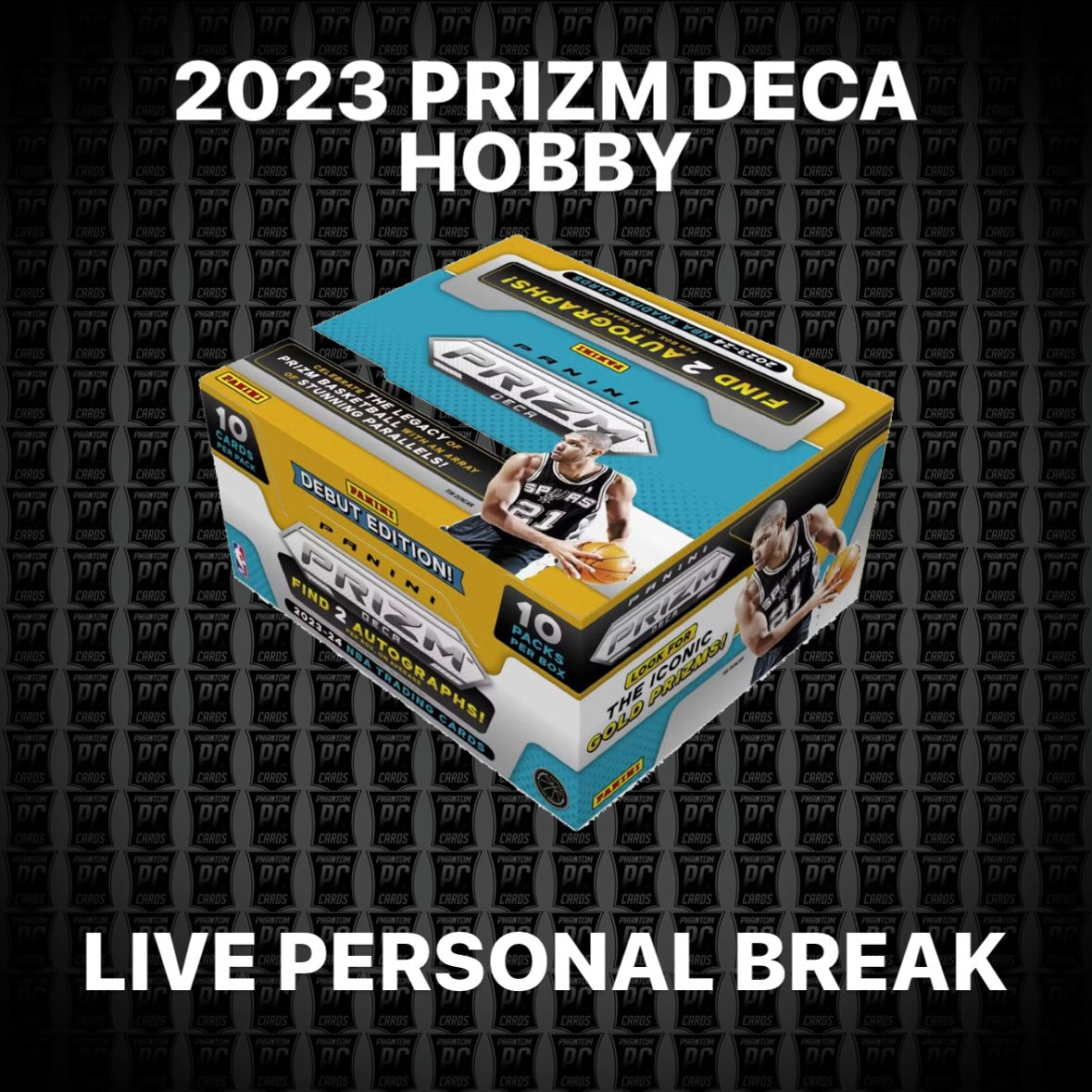 2023 Panini Prizm Deca Basketball HOBBY Box