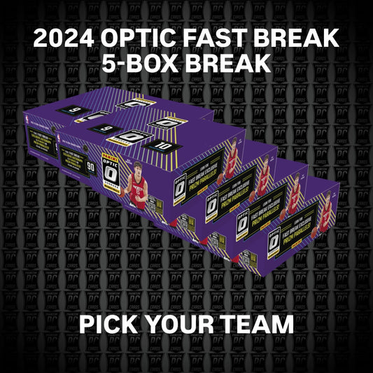 5-BOX 2024 OPTIC FAST BREAK Basketball - Pick Your Team (Tuesday 9/23/25)