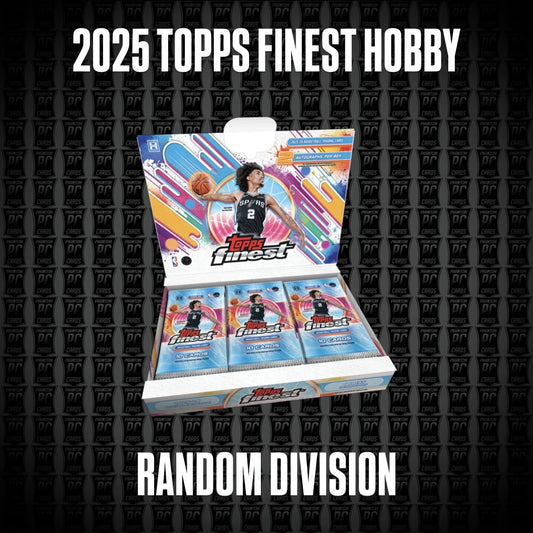 2025 Topps Finest Basketball Break - Random Division or 5 Random Teams (Thursday 2/26/26)