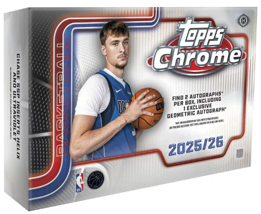 2025 Topps Chrome Basketball Breaker's Delight Box
