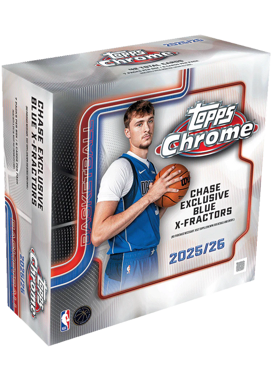 2025 Topps Chrome Basketball Mega Box