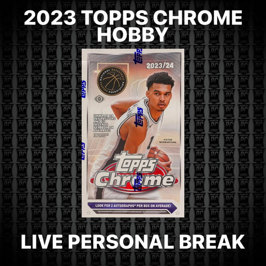 2023 Topps Chrome Basketball Hobby Box