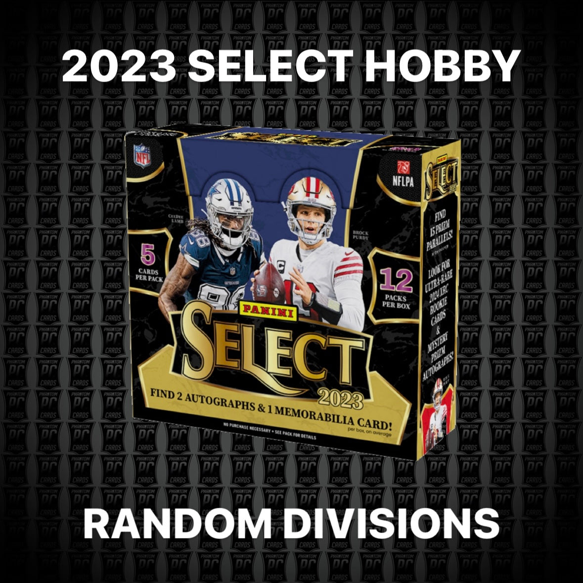 2023 Select Football HOBBY Break -- RANDOM DIVISIONS (Tuesday 11/19/24)