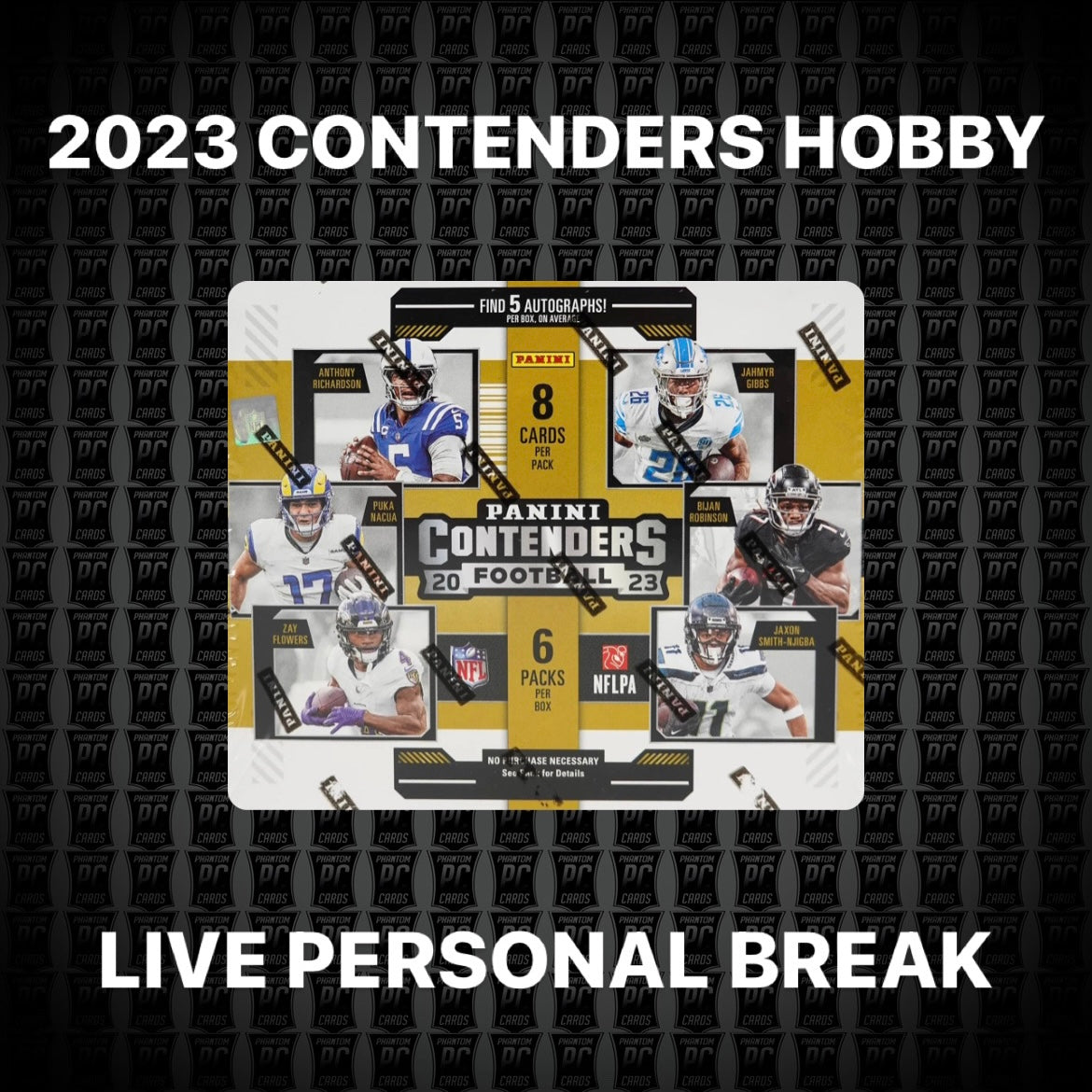 2023 Panini Contenders Football Hobby Box