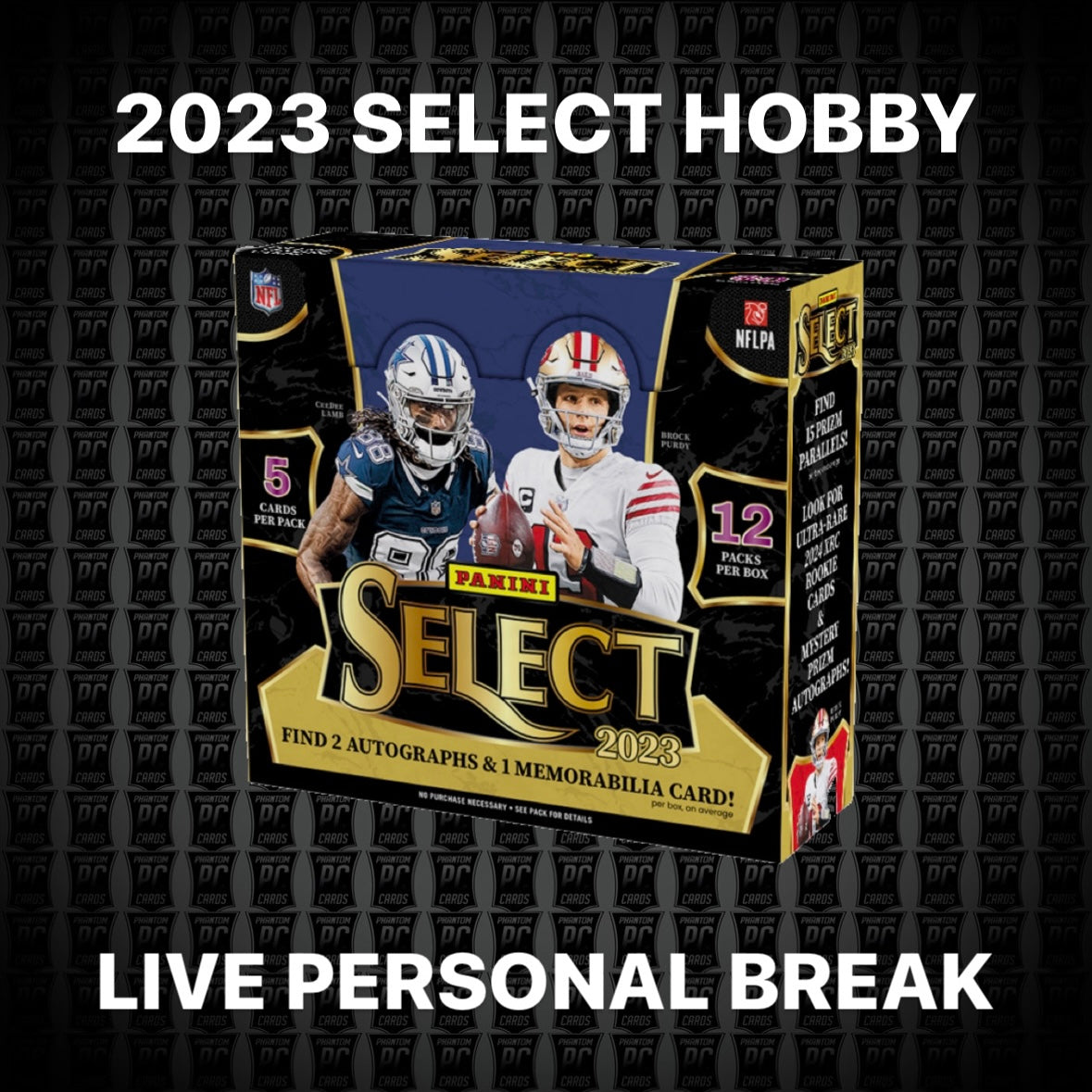 2023 Panini Select Football HOBBY Box