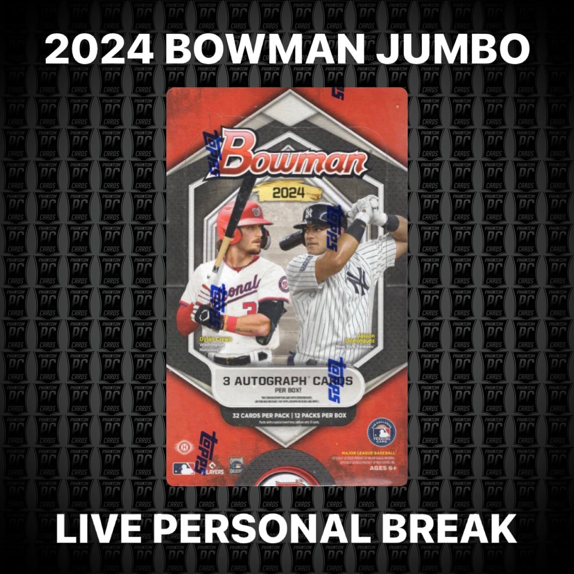 2024 Bowman Baseball Jumbo Box