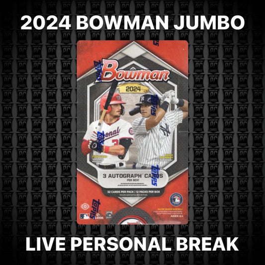 2024 Bowman Baseball Jumbo Box